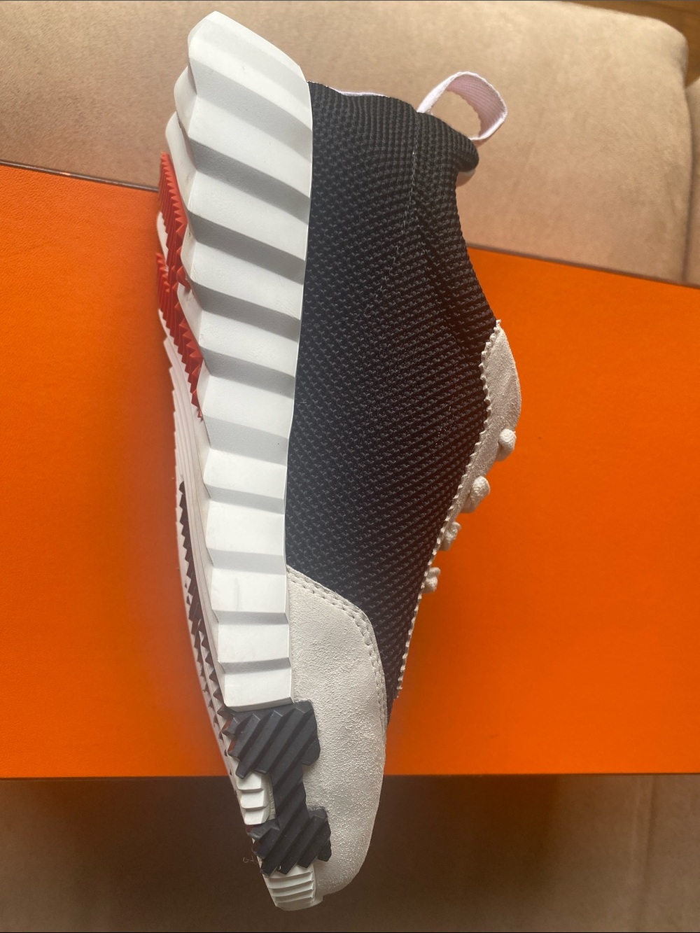 Women’s Hermes Bouncing Sneakers size 37 - Picture 13 of 14